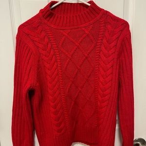 Red Tommy Hilfiger Sweater